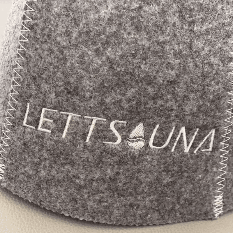 Badstuhatt i ull Lettsauna