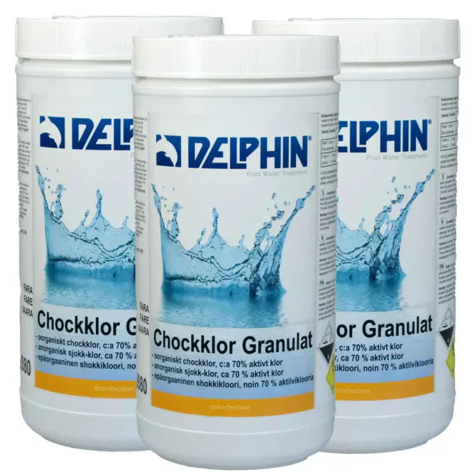 Hovedbilde Delphin Chockklor Granulat 1 kg