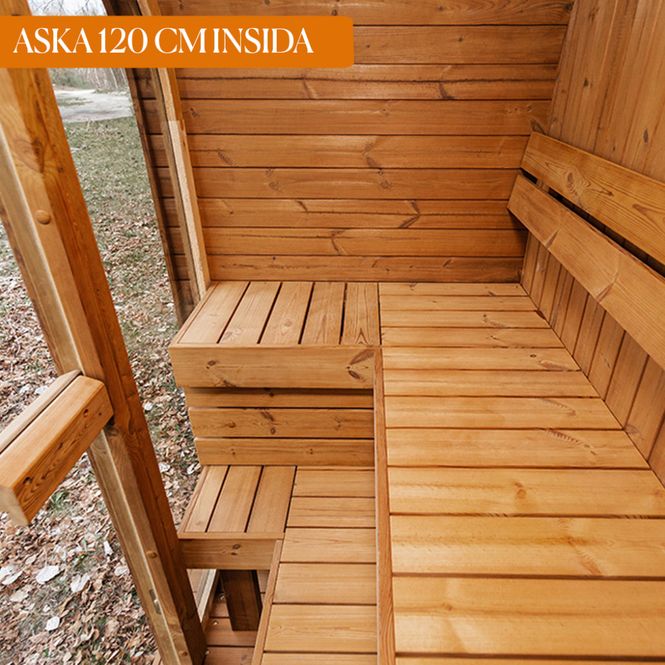 Hovedbilde Badstubyggesett - Aska - Eldsmedjan